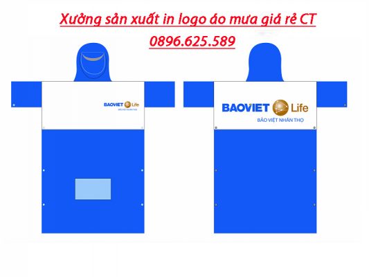Xưởng sản xuất in logo áo mưa uy tín chất lượng tại Hà Nội